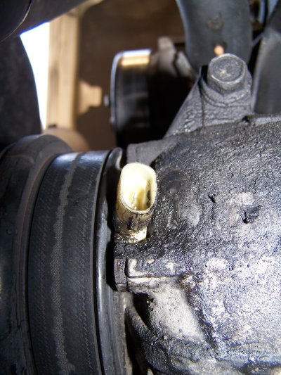 Compressor clutch connection