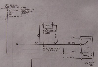 Compressor relay wiring diagram