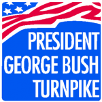 President George Bush Turnpike logo